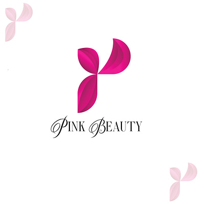 Pink Beauty Logo beautylogo bestlogo branding branidentity letter logo logo logo design modernlogo vectplus