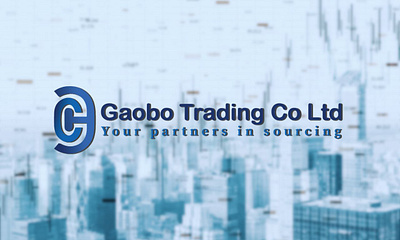Gaobo Trading Co Ltd brand identity branding business card design graphic design identity logo logo branding logo designer mockup trading trading business trading business logo