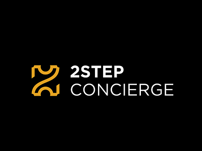 Logo Design For '2STEP Concierge' 3d animation app brand logo branding business logo company logo creative logo design graphic design illustration logo logo designer logo maker logotype motion graphics professional logo ui vector visual design