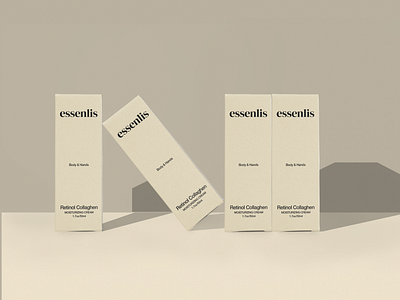 Essenlis branding care design design packaging graphic design health package packaging simple