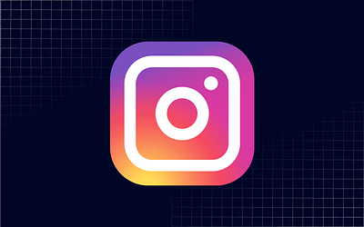 Instagram logo branding graphic design logo