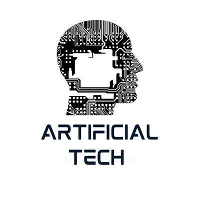 Artificial Tech Logo artificial graphic design logo tech
