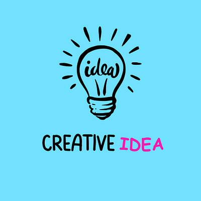 Creative Idea Logo branding graphic design logo ui