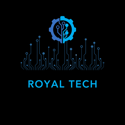 Royal Tech Logo branding design graphic design illustration logo ui vector
