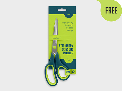 Free Scissors Mockup barber blades cut cutter design education free freebie kitchen mockup office pack package packaging product school scissors stationery tool trimmer