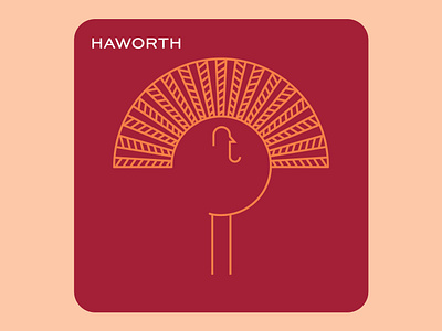 Haworth Thanksgiving Coaster holiday holiday card illustration thanksgiving vector