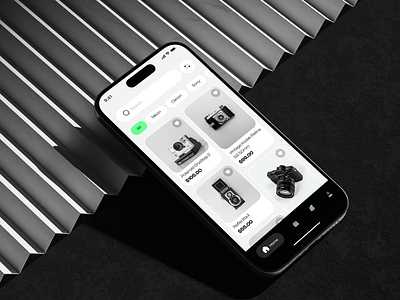 eCommerce app 2023 android app application black design ecommerce ios mobile ui ux white