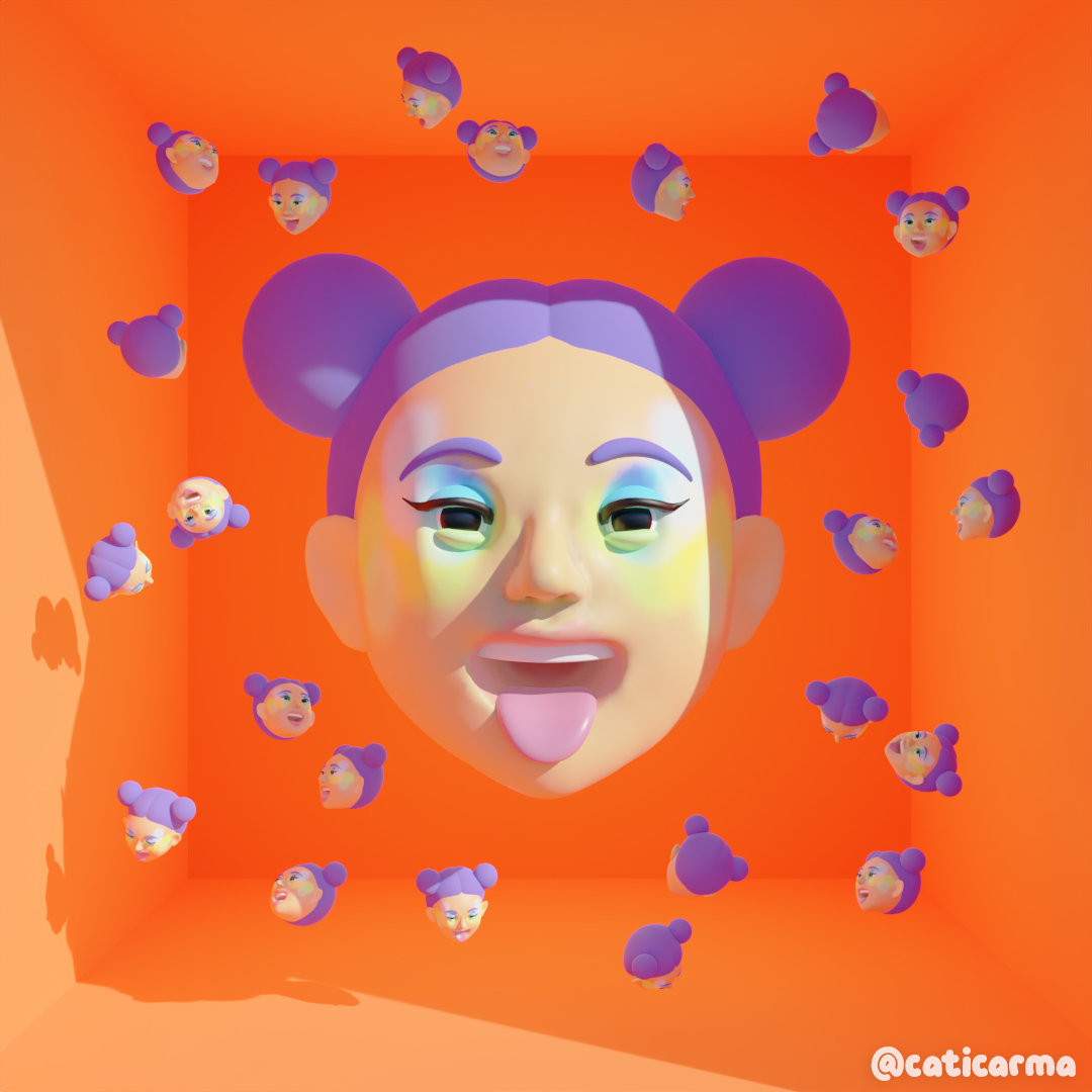 Headless 3d 3d animation 3d art 3d artist 3d character 3d design 3d gif 3d girl 3d head 3d illustration 3d illustrator 3d modeling berlin 3d blender blender 3d character design colorful cute illustration kawaii