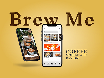 Coffee Mobile App coffee app full project moile app ui ui design ui project ui ux ux design