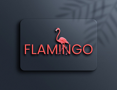 Flamingo Logo Design branding business logo creative logo design flamingologo flamingologodesign flat logo logo logo design branding modern logo