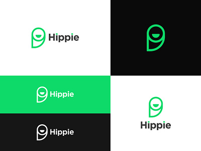 Hippie Logo Design branding design illustration logo vector