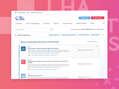LHA Trust Funds | Search Results brand branding collection healthcare hospital materials resource resource materials resource page resources results search search page search results ui uiux visual design web web design website