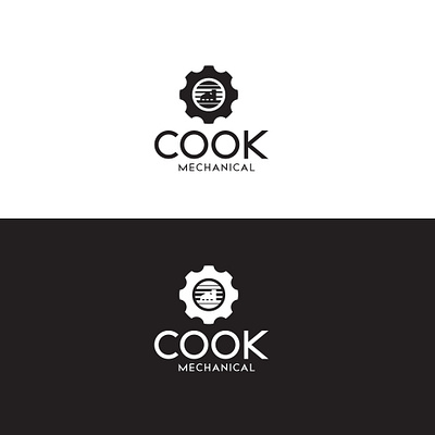COOK MECHANICAL LOGO DESIGN branding graphic design illustration logo