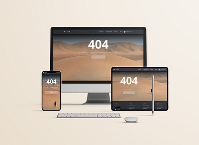404 Desert 404 dailyui design error responsive design ui uiux user interface ux web design