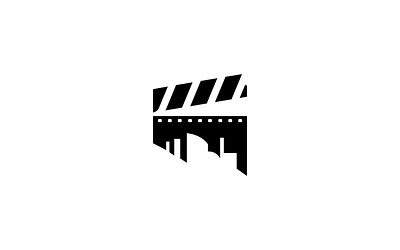 Film Industry Logo Concept cinema cinemalogo film logo productionhouse professionallogo realestatelogo simplelogo