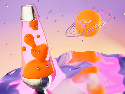 Lavaland 3d 3d art 3d artist 3d character 3d design 3d gif 3d illustration 3d illustrator 3d lava 3d lavalamp 3d modeling 3d planet blender blender 3d character design colorful cute illustration kawaii