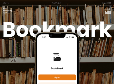 Book Mark | Book Discussion App Design app app design book branding case study design discussion figma logo mobile mobile app read reading book typography ui ui ux user experience user interface ux vector