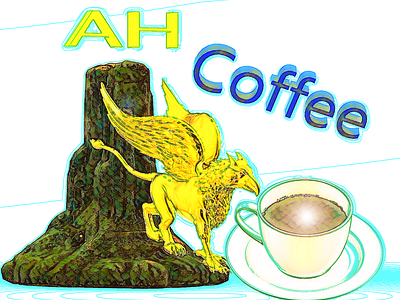 AH Coffee 1 animation branding design graphic design illustration logo motion graphics
