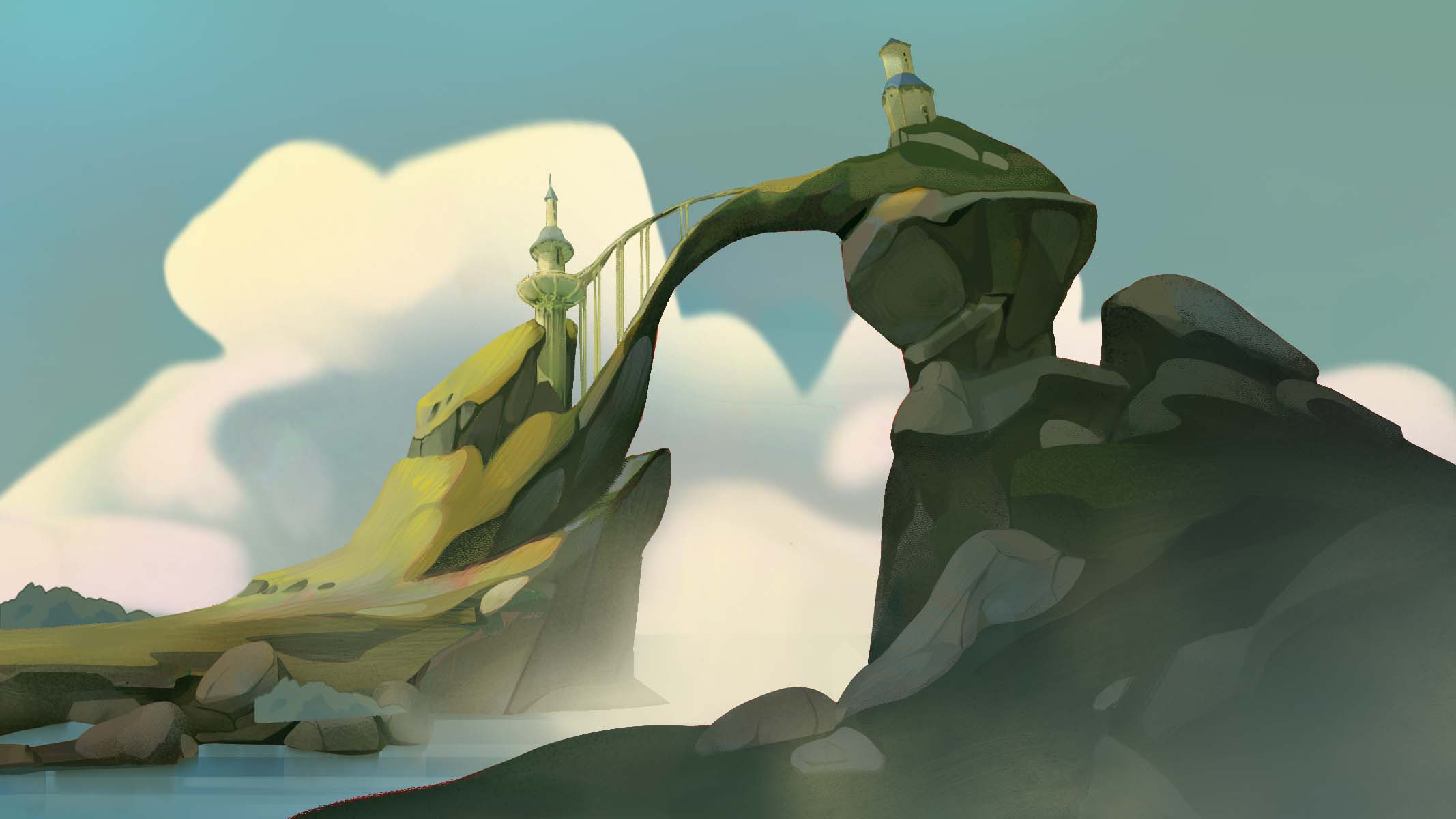 Castle #3 castle environment illustration nature