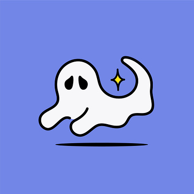 Ghost mascot logo branding design graphic design illustration mascot mascot logo ui vector