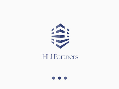 HLI Partners Logo Concept branding building graphic design hli logo real estate skyscraper