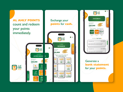 Loyalty program bank app app store application ui user interface visuals