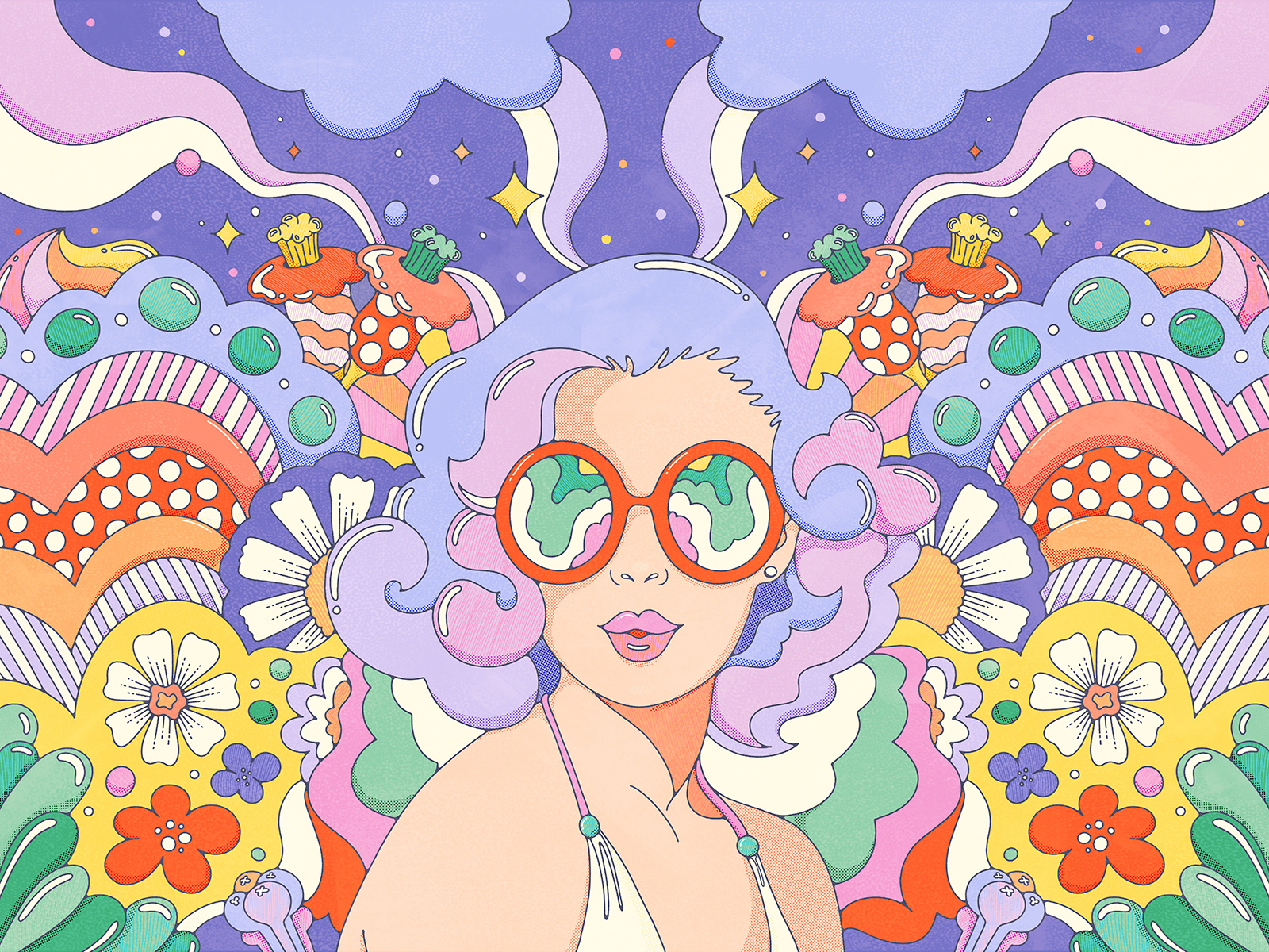 Pop Pinup by Lively Scout on Dribbble