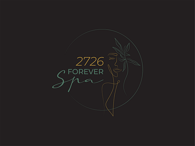 2726 Forever Spa Logo Design 2d 3d branding design illustration logo vector