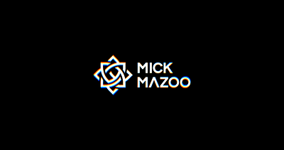 Mick Mazoo - Logo Animation 2d animation glitch glitchie logo modern motion design motion graphics strobo