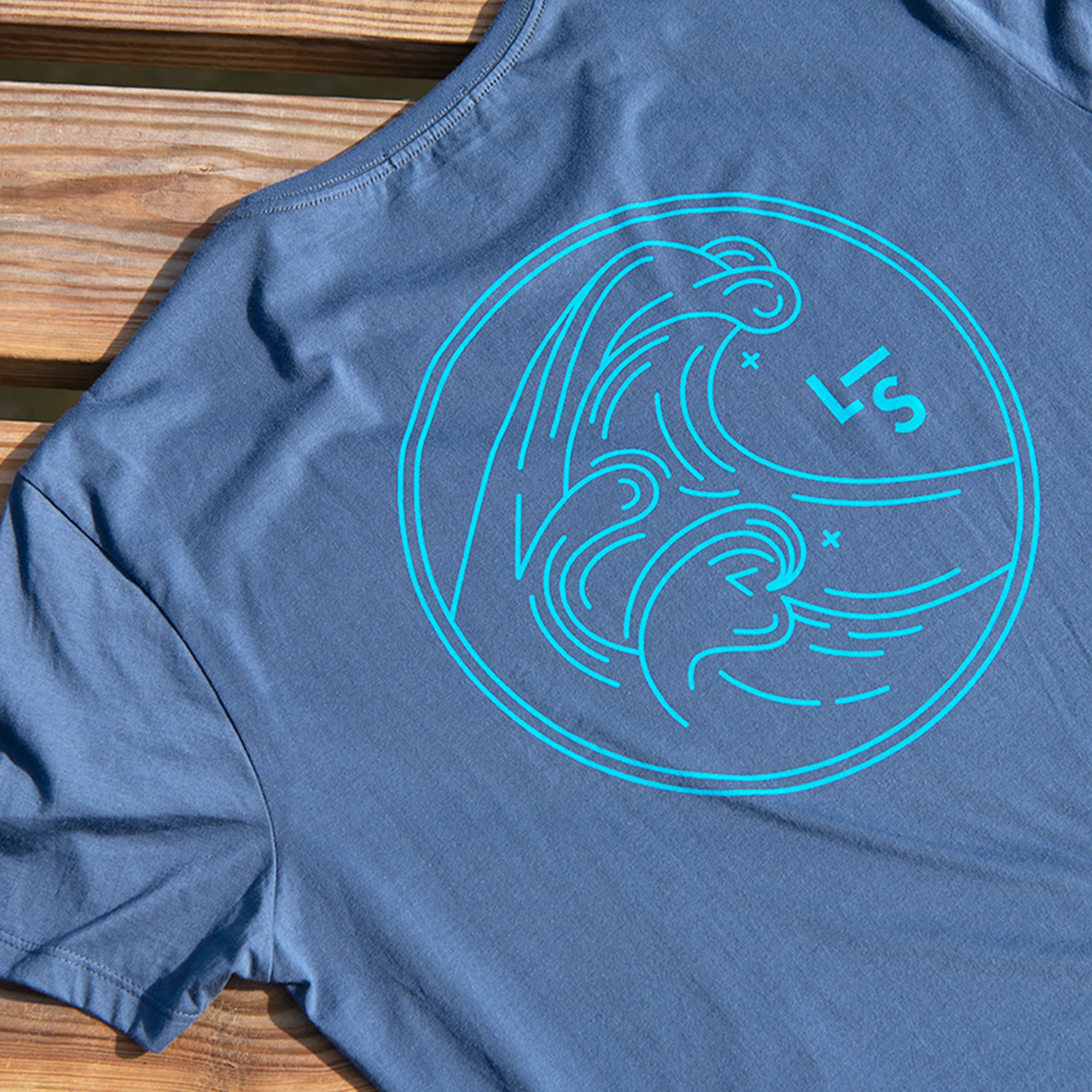 Case Study: Line in the Sand branded goods embroidery gaiters hats manufacturing merchandise product development pullovers sun glasses sweatshirts tshirts water bottles