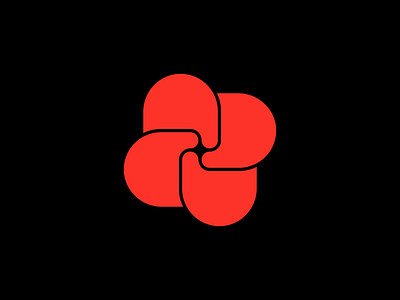 Rose+wind black branding design graphic design logo logo design rose vector wind