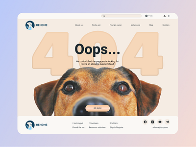 404 error 404 branding design ui ux