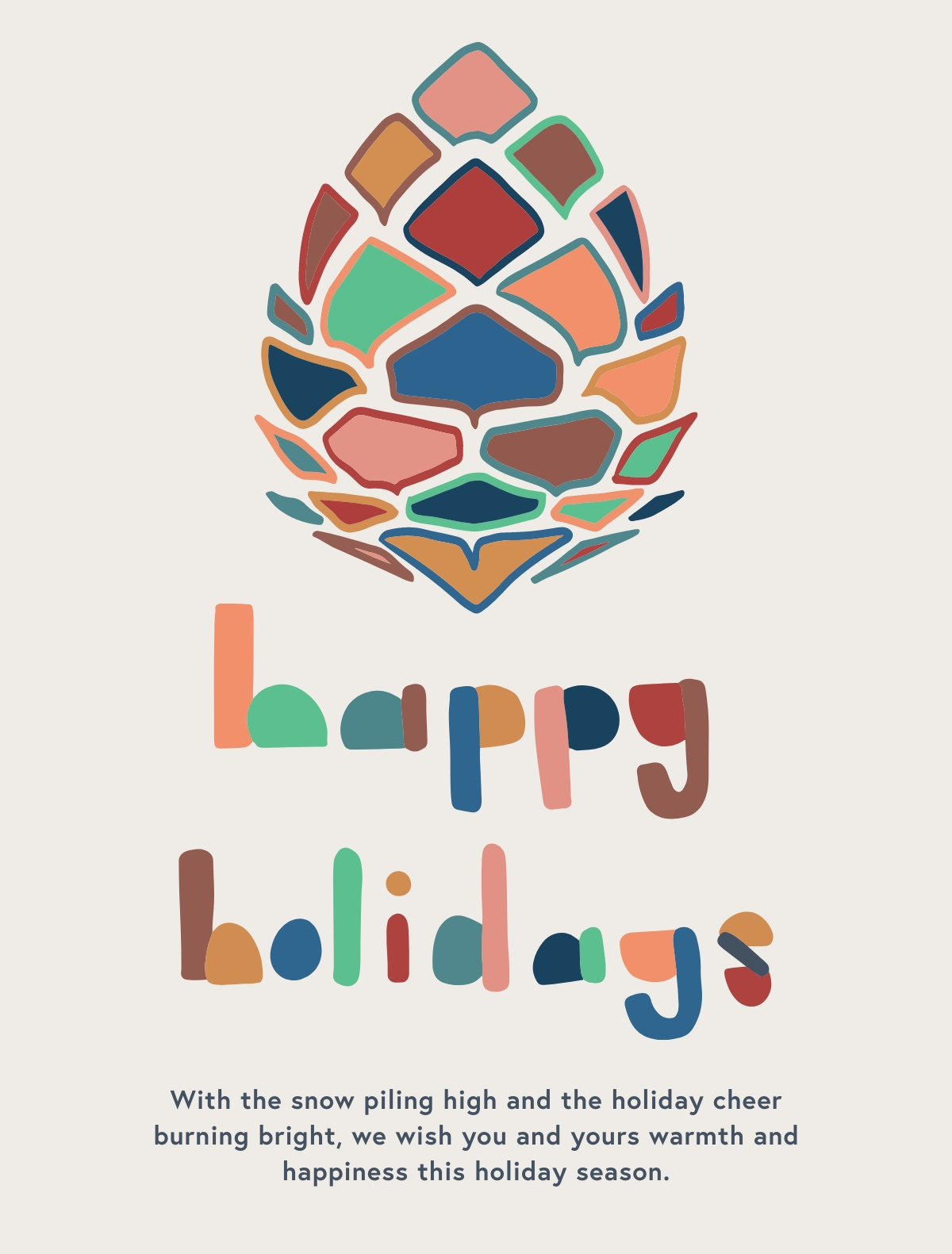 2022 Stio Holiday Email email holiday illustration