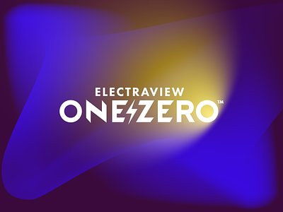 Electraview Logo, Alternate background electricity lightning bolt logo zap