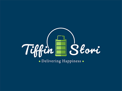 Tiffin Stori Logo Design branding food graphic design indian logo restaurant