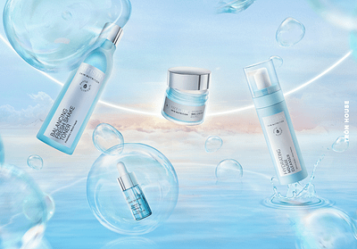 Heaven Of Fresh | Key Visual Campaign cosmetic creative design graphic design photography production
