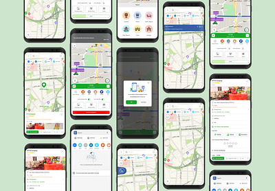 Routaa Application app application case study empathy map empaty evaluation gamification interview map navigation persona research ui user flow ux design
