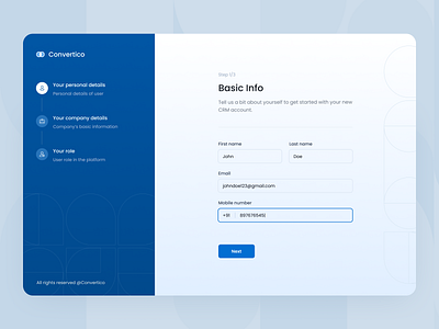 Onboarding Form, SaaS Platform fields form forms inputs monochromatic onboard onboarding onboarding forms onboarding ui registration saas saas onboarding saas platform sign up ui design ui platform