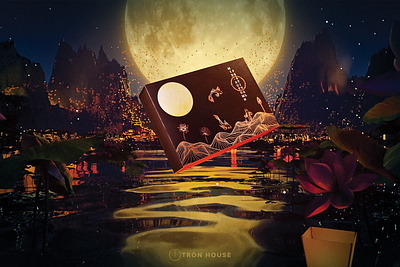 Moonlight | 3D Animation Campaign 3d creative design graphic design key visual mid autumn photography