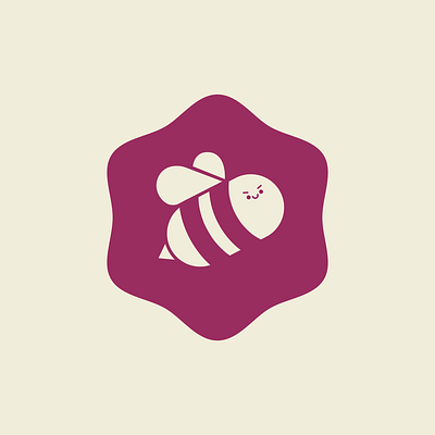 BEE adobe badge bee bees bold branding clean design graphic graphic design icon illustrator logo mark symbol vector vis id visid viz id