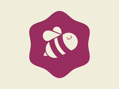 BEE adobe badge bee bees bold branding clean design graphic graphic design icon illustrator logo mark symbol vector vis id visid viz id