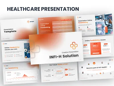 HEALTHCARE PRESENTATION design healthcare pitchdeck power point ppt presentation presentation design visual presentation design