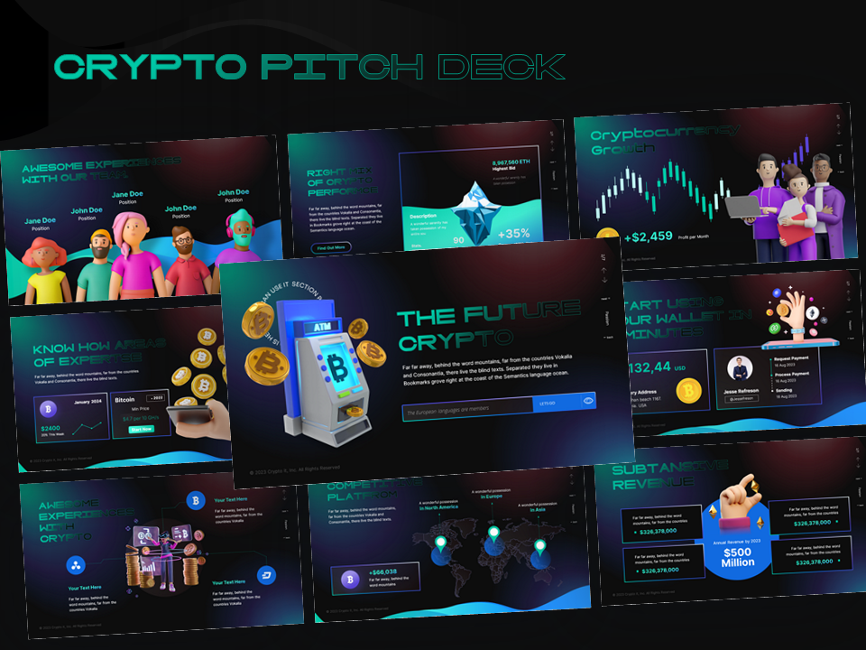 Crypto Pitch Deck by Devi Namira Amalia on Dribbble