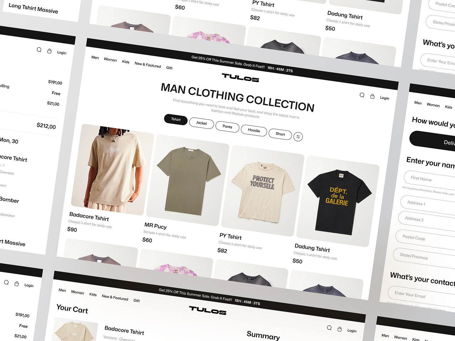 Fashion Web by Odama on Dribbble