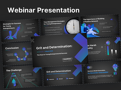 Webinar Presentation design infographic pitchdeck powerpoint ppt presentation presentation design webinar