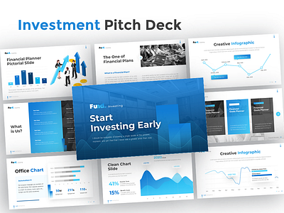 Investment Pitch Deck design infographic investment investor pitchdeck powerpoint ppt presentation presentation design visual design presentation