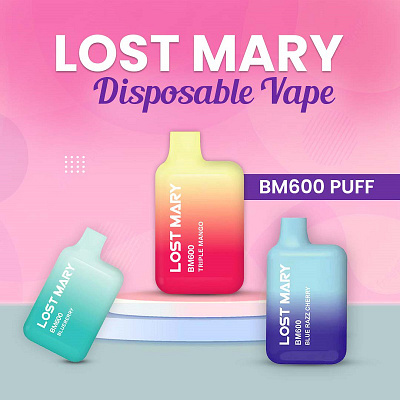 Buy Online Lost Mary BM600 Disposable Vape in UK 600puffs disposablevape lostmarybm600 onlinvape