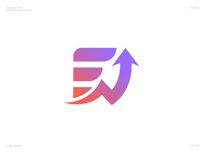Fintech Logo Design best logo brand identity branding creative logo finance fintech fintech logo growth logo logo logo design logo designer logodesign logodesigner tech logo top logo unique logo