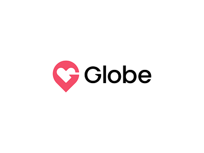 Dating brand branding dating design elegant g graphic design heart illustration letter logo logotype love mark minimalism minimalistic modern pin sign