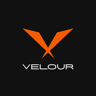 Velour Logo design and branding branding graphic graphic design logo ui